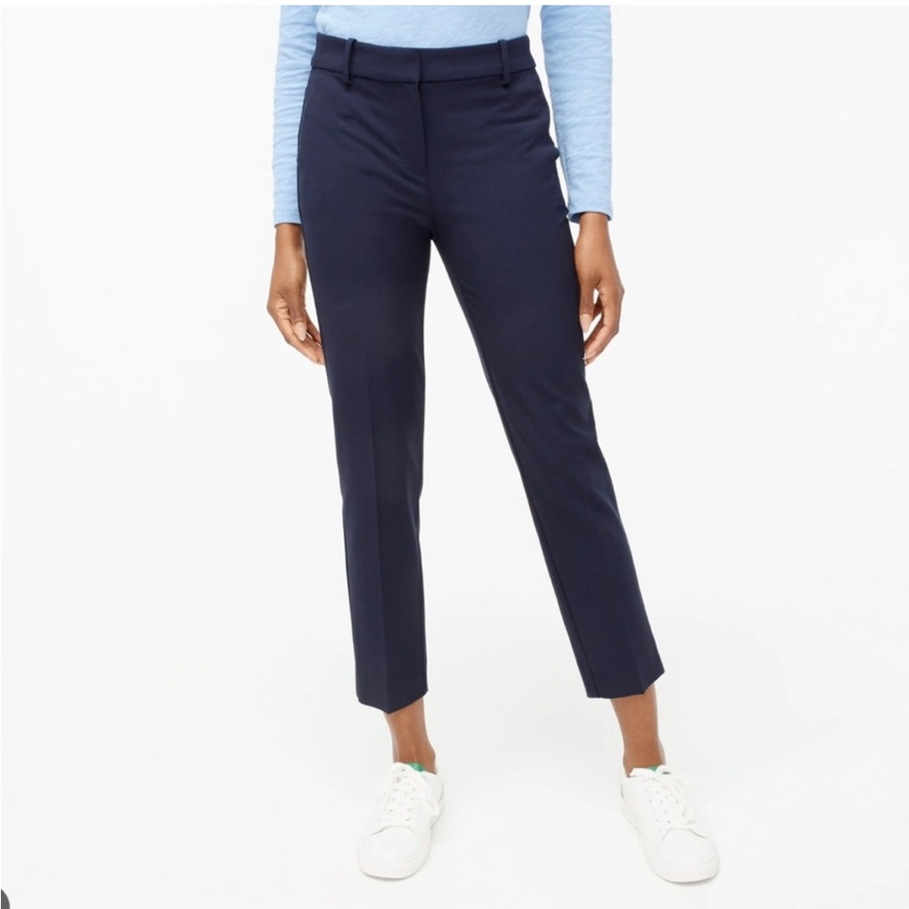 NWT $89.50 J. CREW C9716 Navy Blue Dress Slacks Pants – Navy – Sz 4R